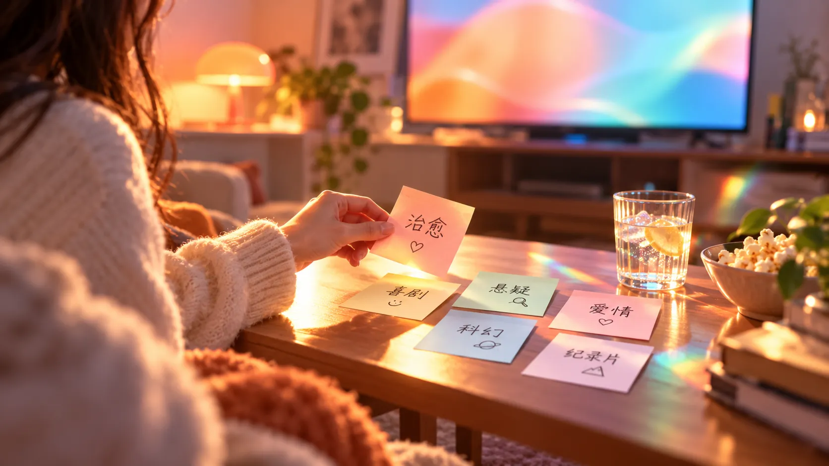光影与景别构成的短视频镜头画面